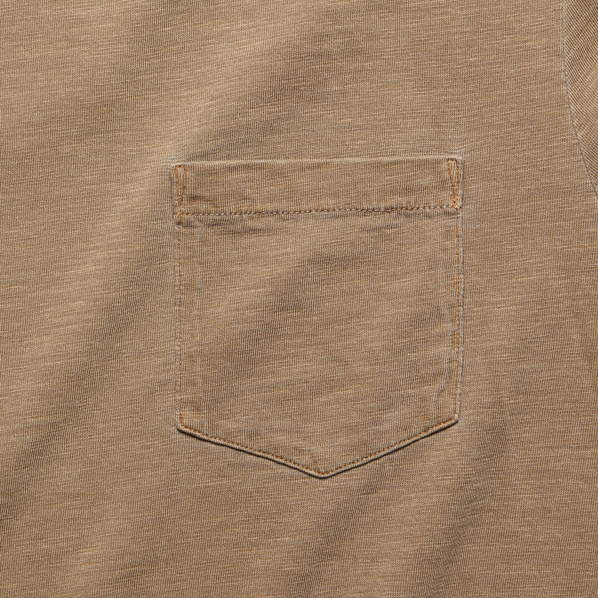 
                          Garment Dyed Pocket Tee - Henna - Faherty - STAG Provisions - Tops - S/S Tee
                        