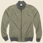 Surplus Bomber - Dark Olive - Faherty - STAG Provisions - Outerwear - Coat / Jacket
