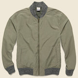 Surplus Bomber - Dark Olive - Faherty - STAG Provisions - Outerwear - Coat / Jacket