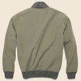 Surplus Bomber - Dark Olive - Faherty - STAG Provisions - Outerwear - Coat / Jacket