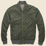 Surplus Bomber - Dark Olive - Faherty - STAG Provisions - Outerwear - Coat / Jacket