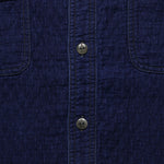Quilted Naval Workshirt - Dark Java Wash - Faherty - STAG Provisions - Tops - L/S Woven - Overshirt