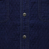 Quilted Naval Workshirt - Dark Java Wash - Faherty - STAG Provisions - Tops - L/S Woven - Overshirt