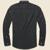 Melange Oxford Shirt - Washed Black - Faherty - STAG Provisions - Tops - L/S Woven - Solid