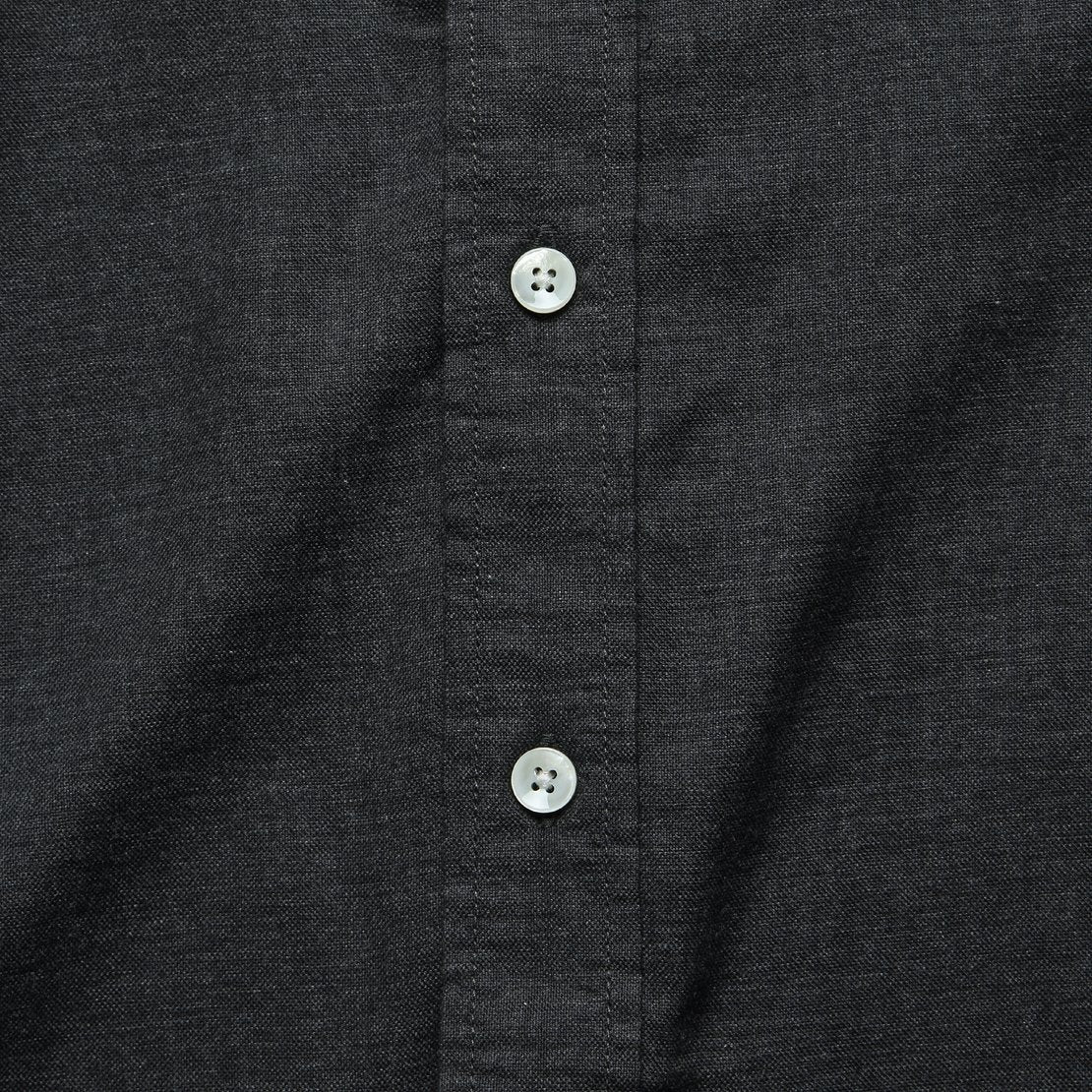 Melange Oxford Shirt - Washed Black - Faherty - STAG Provisions - Tops - L/S Woven - Solid