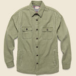 Blanket Lined CPO Shirt Jacket - Olive - Faherty - STAG Provisions - Outerwear - Shirt Jacket