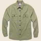 Blanket Lined CPO Shirt Jacket - Olive - Faherty - STAG Provisions - Outerwear - Shirt Jacket