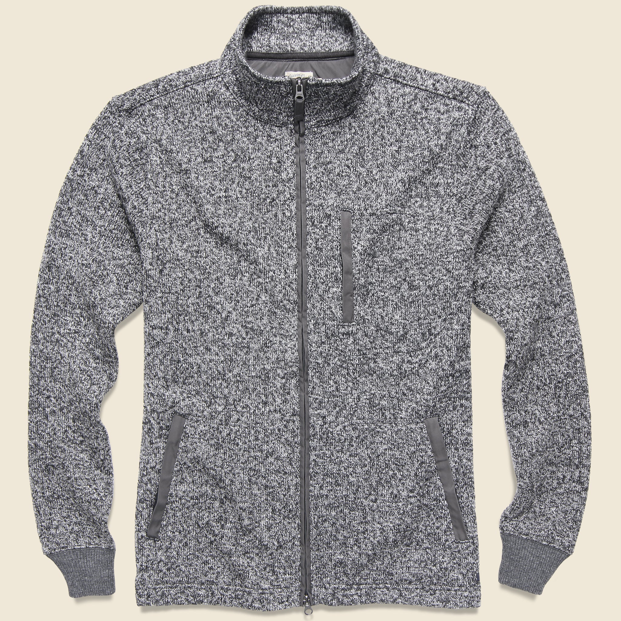 Bridger Range Jacket - Charcoal Marl - Faherty - STAG Provisions - Tops - Fleece / Sweatshirt