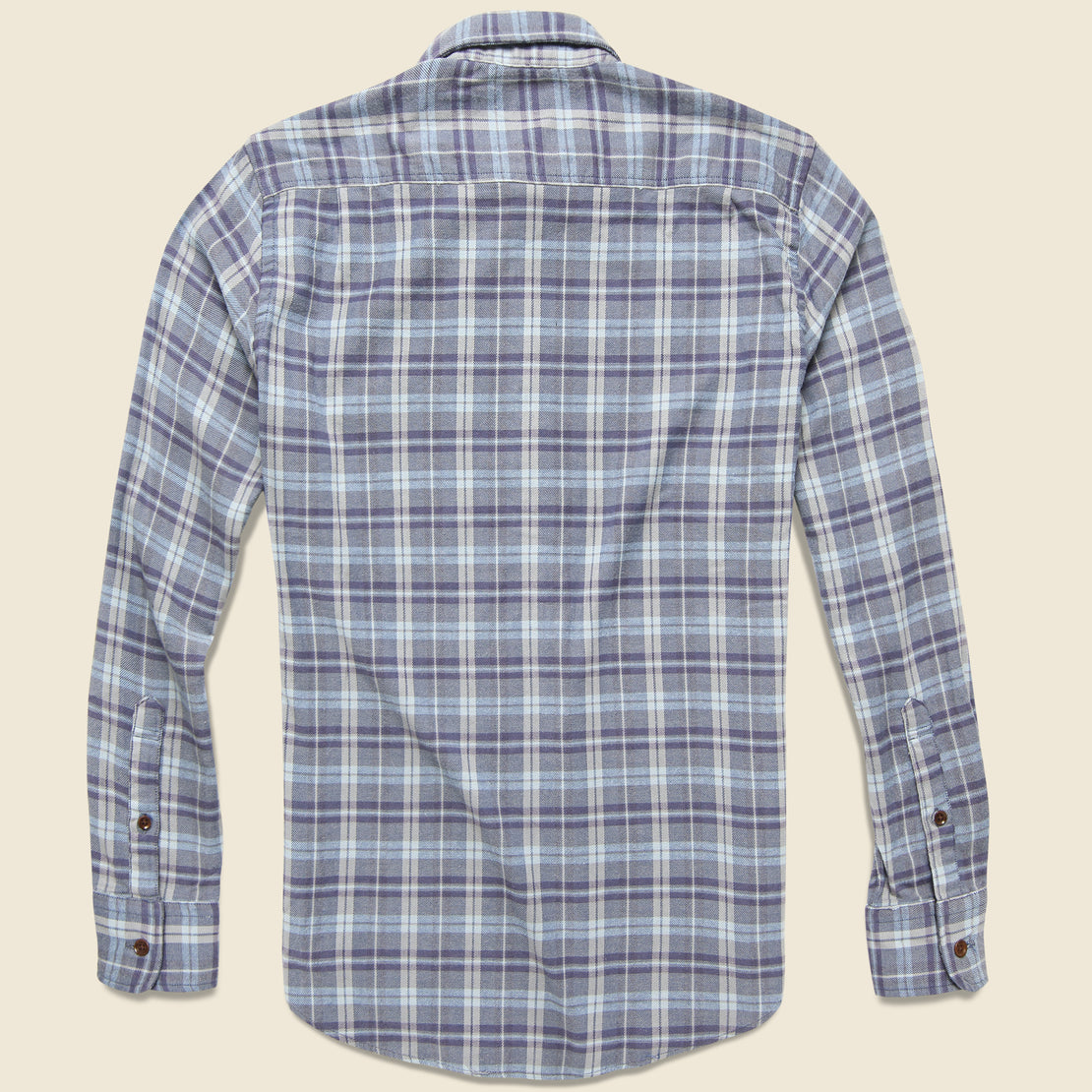 Stretch Seaview Shirt - Dark Blue/Grey - Faherty - STAG Provisions - Tops - L/S Woven - Plaid