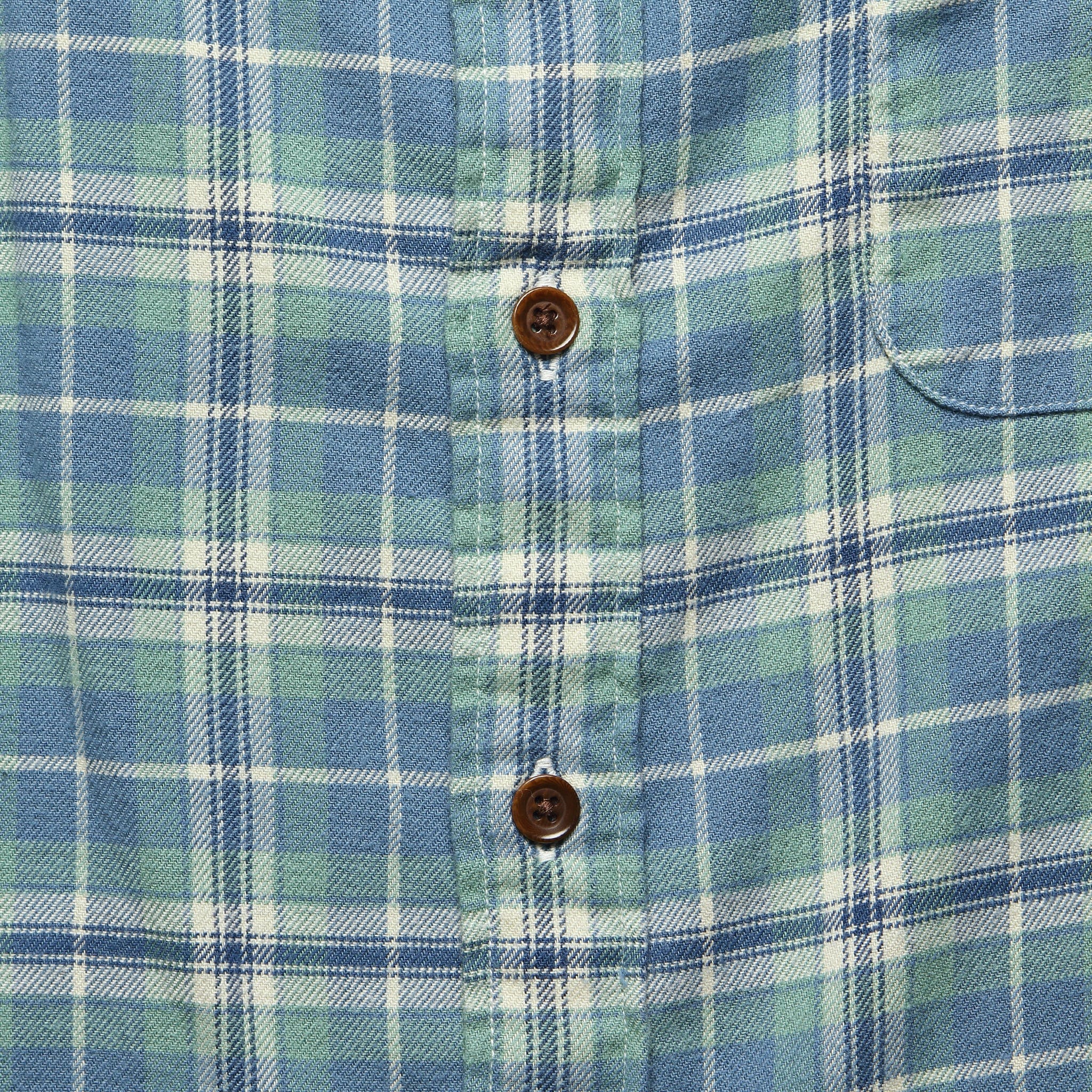 
                          Stretch Seaview Shirt - Dusty Ocean Plaid - Faherty - STAG Provisions - Tops - L/S Woven - Plaid
                        