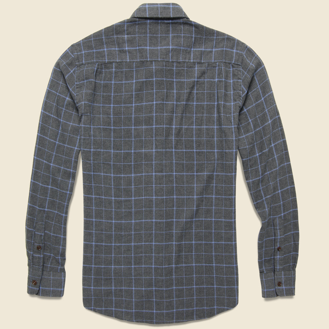 Windowpane Ventura Shirt - Black - Faherty - STAG Provisions - Tops - L/S Woven - Plaid