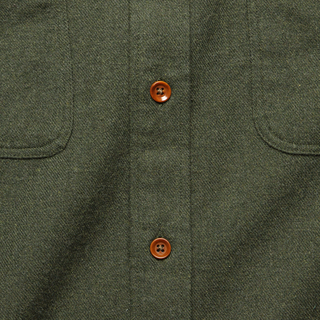 Brushed Alpine Flannel - Hunter Green - Faherty - STAG Provisions - Tops - L/S Woven - Solid