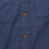 Brushed Alpine Flannel - Navy - Faherty - STAG Provisions - Tops - L/S Woven - Solid