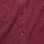 Brushed Alpine Flannel - Burgundy - Faherty - STAG Provisions - Tops - L/S Woven - Solid