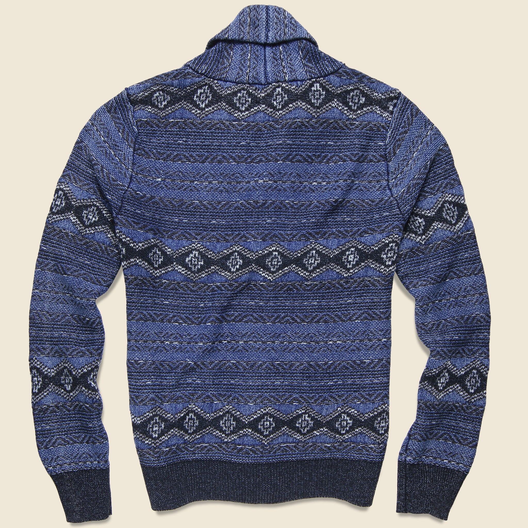 
                          Indigo Shore Cardigan - Mixed Indigo - Faherty - STAG Provisions - Tops - Sweater
                        