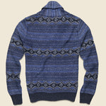 Indigo Shore Cardigan - Mixed Indigo - Faherty - STAG Provisions - Tops - Sweater