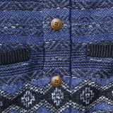 Indigo Shore Cardigan - Mixed Indigo - Faherty - STAG Provisions - Tops - Sweater