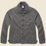 Deck Jacket - Charcoal Sulphur - Faherty - STAG Provisions - Outerwear - Coat / Jacket