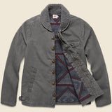Deck Jacket - Charcoal Sulphur - Faherty - STAG Provisions - Outerwear - Coat / Jacket