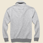 Heritage Fleece Cardigan - Heather Grey - Faherty - STAG Provisions - Tops - Fleece / Sweatshirt