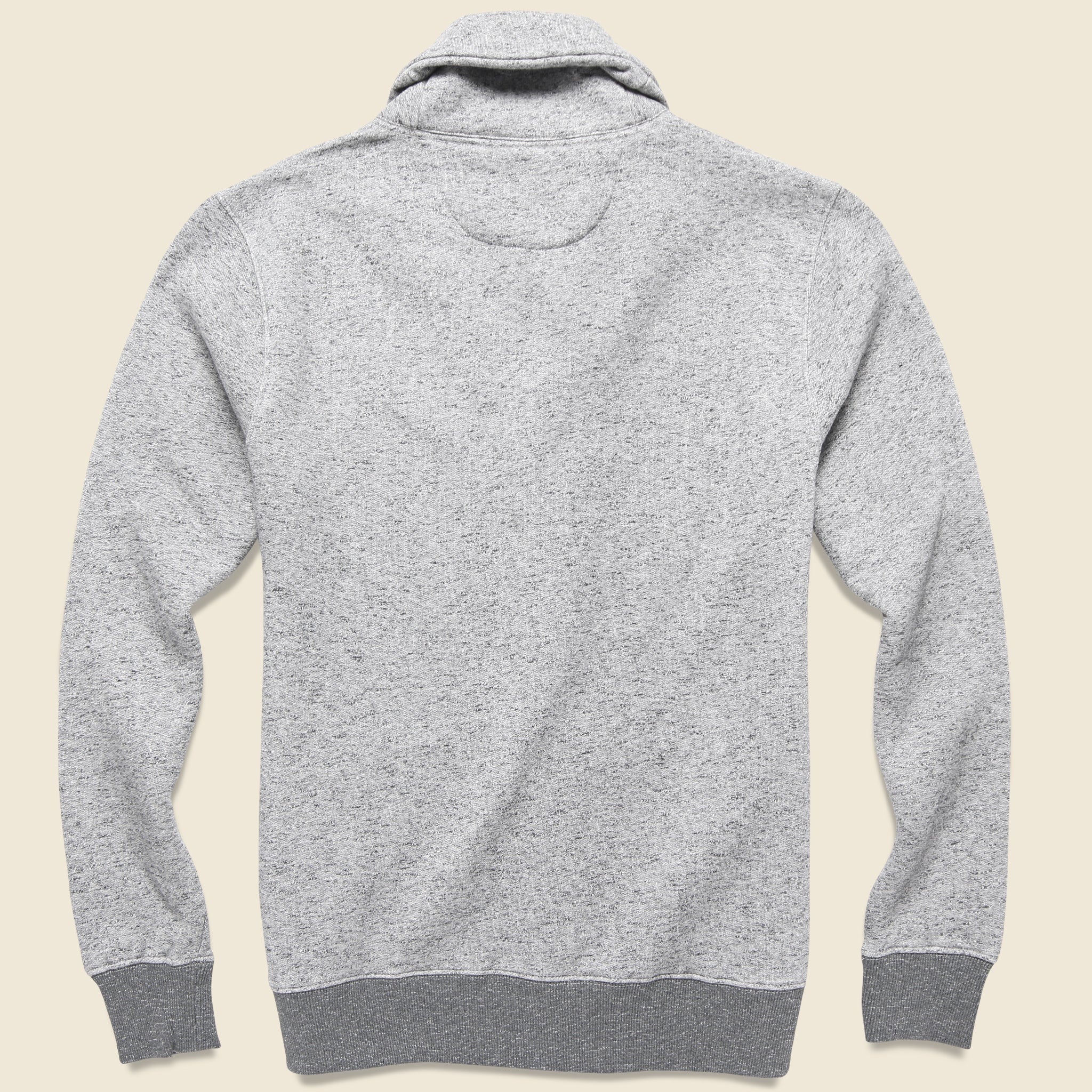 Heritage Fleece Cardigan - Heather Grey - Faherty - STAG Provisions - Tops - Fleece / Sweatshirt