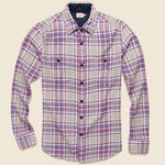 Brushed Alpine Flannel - Vintage Mountain Plaid - Faherty - STAG Provisions - Tops - L/S Woven - Plaid