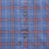 Seaview Shirt - Indigo Blue Melange - Faherty - STAG Provisions - Tops - L/S Woven - Plaid