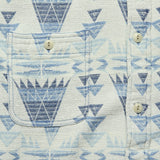 Seasons Blanket Workshirt - Indigo Cascade - Faherty - STAG Provisions - Tops - L/S Woven - Other Pattern