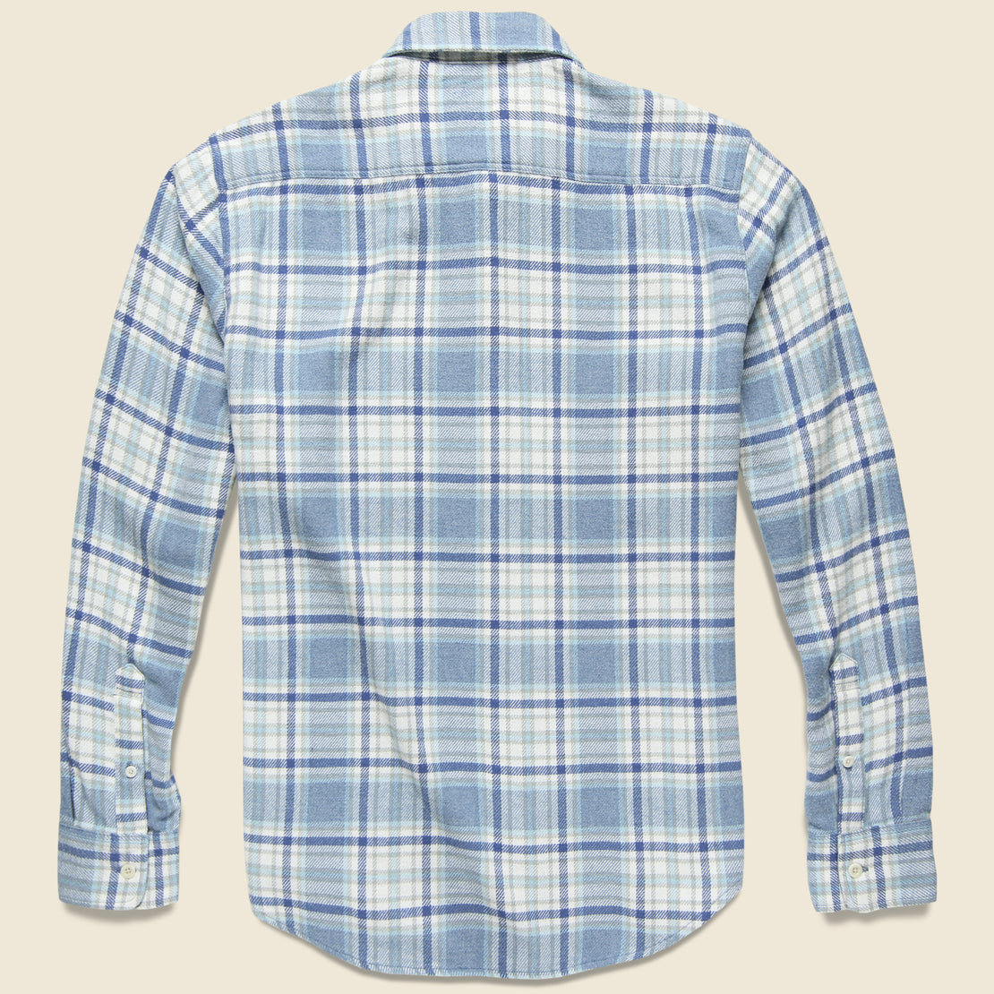Seasons Shirt - Vintage Blue Plaid
