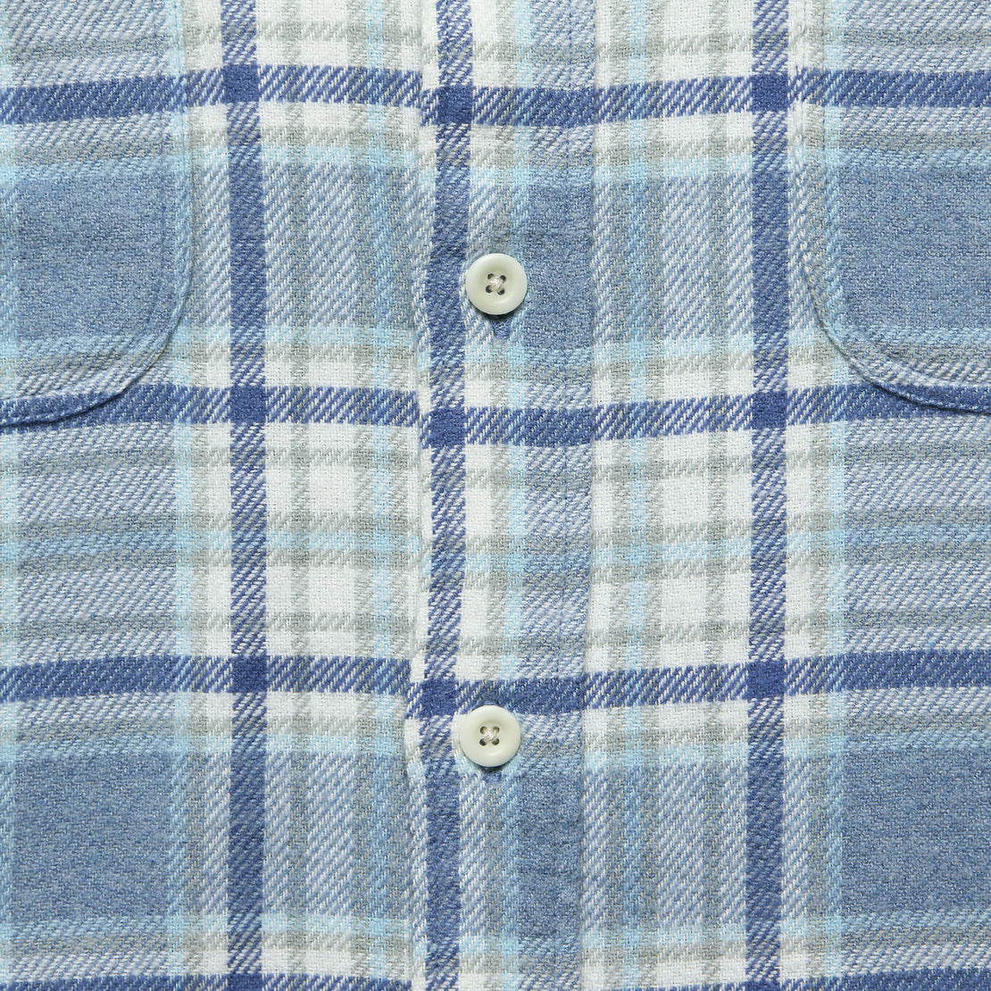 Seasons Shirt - Vintage Blue Plaid