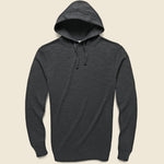 Slub Cotton Hoodie - Graphite - Faherty - STAG Provisions - Tops - Fleece / Sweatshirt