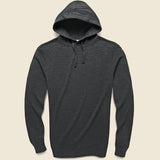 Slub Cotton Hoodie - Graphite - Faherty - STAG Provisions - Tops - Fleece / Sweatshirt