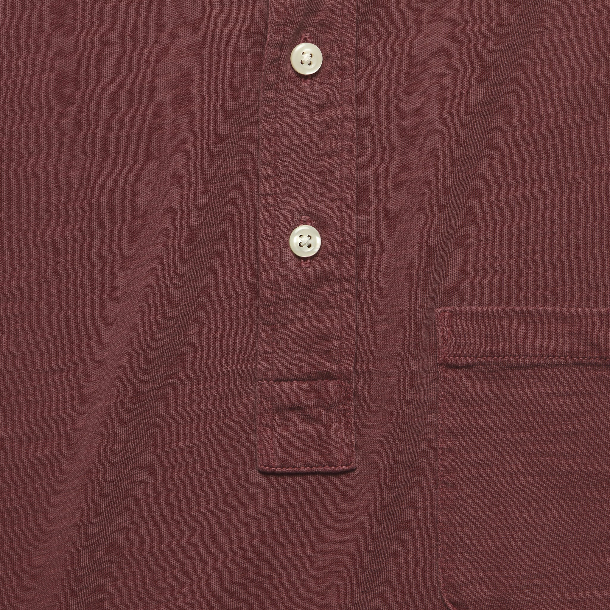 
                          Garment Dyed Polo - Merlot - Faherty - STAG Provisions - Tops - S/S Knit
                        