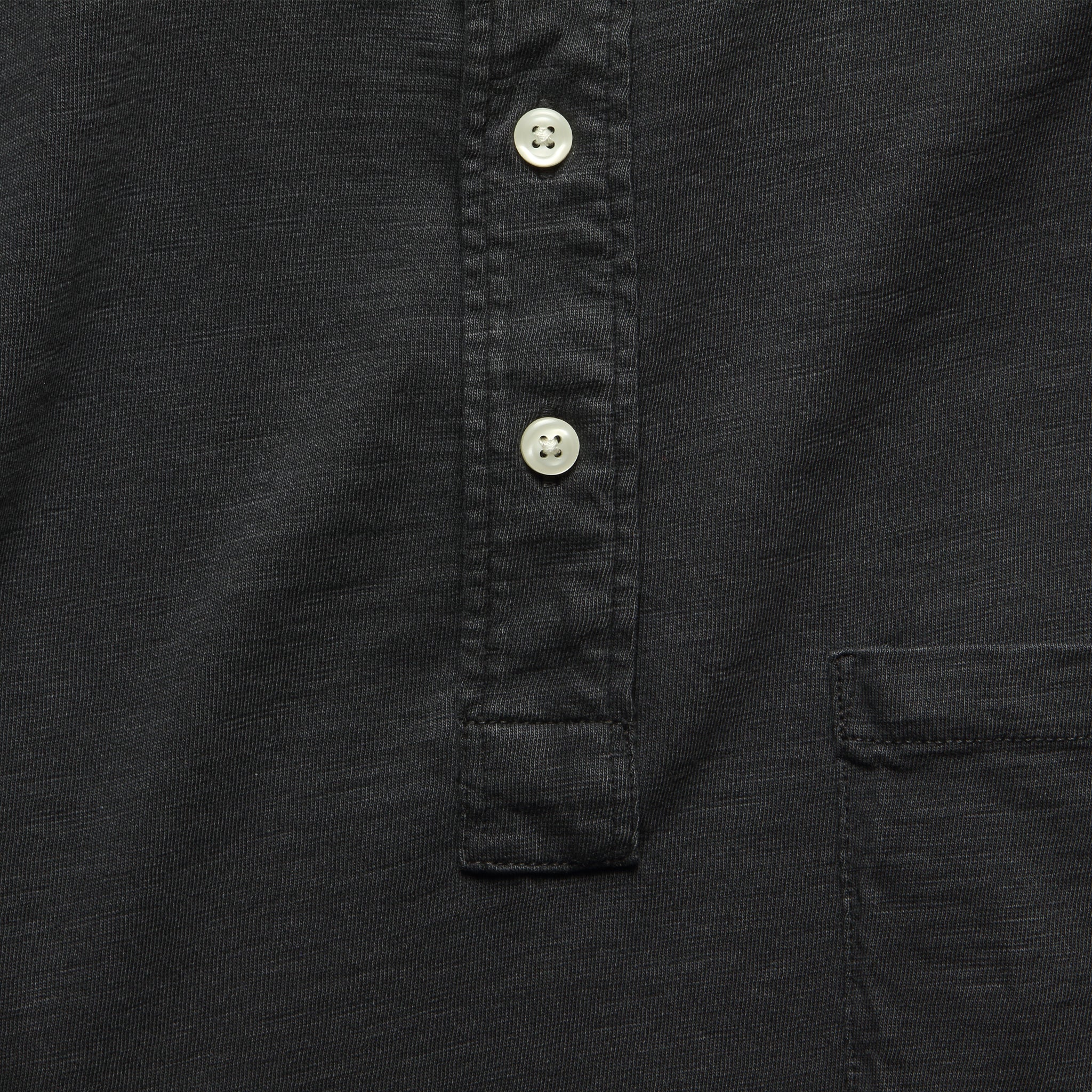 
                          Garment Dyed Polo - Washed Black - Faherty - STAG Provisions - Tops - S/S Knit
                        