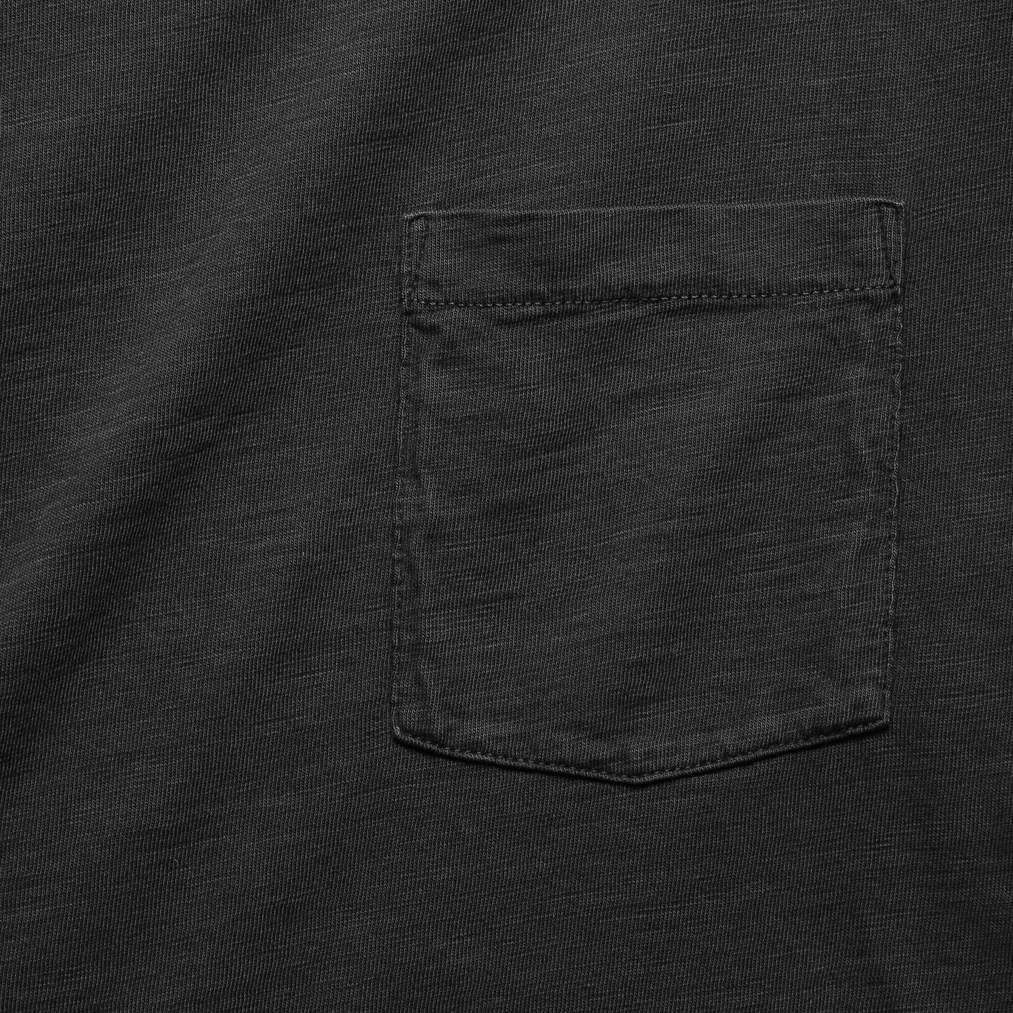 
                          Garment Dyed Pocket Tee - Washed Black - Faherty - STAG Provisions - Tops - S/S Tee
                        