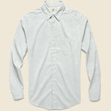 Melange Oxford Shirt - Grey - Faherty - STAG Provisions - Tops - L/S Woven - Solid