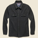 Stretch Blanket Lined CPO Jacket - Washed Black - Faherty - STAG Provisions - Outerwear - Coat / Jacket