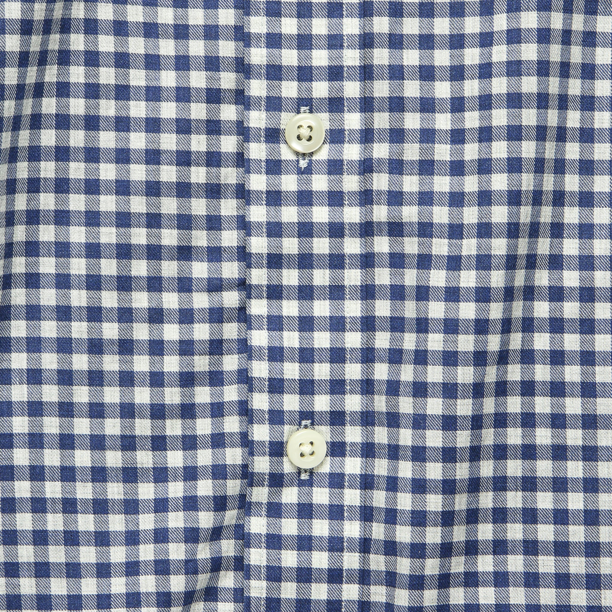 
                          Everyday Shirt - Navy Heather Gingham - Faherty - STAG Provisions - Tops - L/S Woven - Plaid
                        