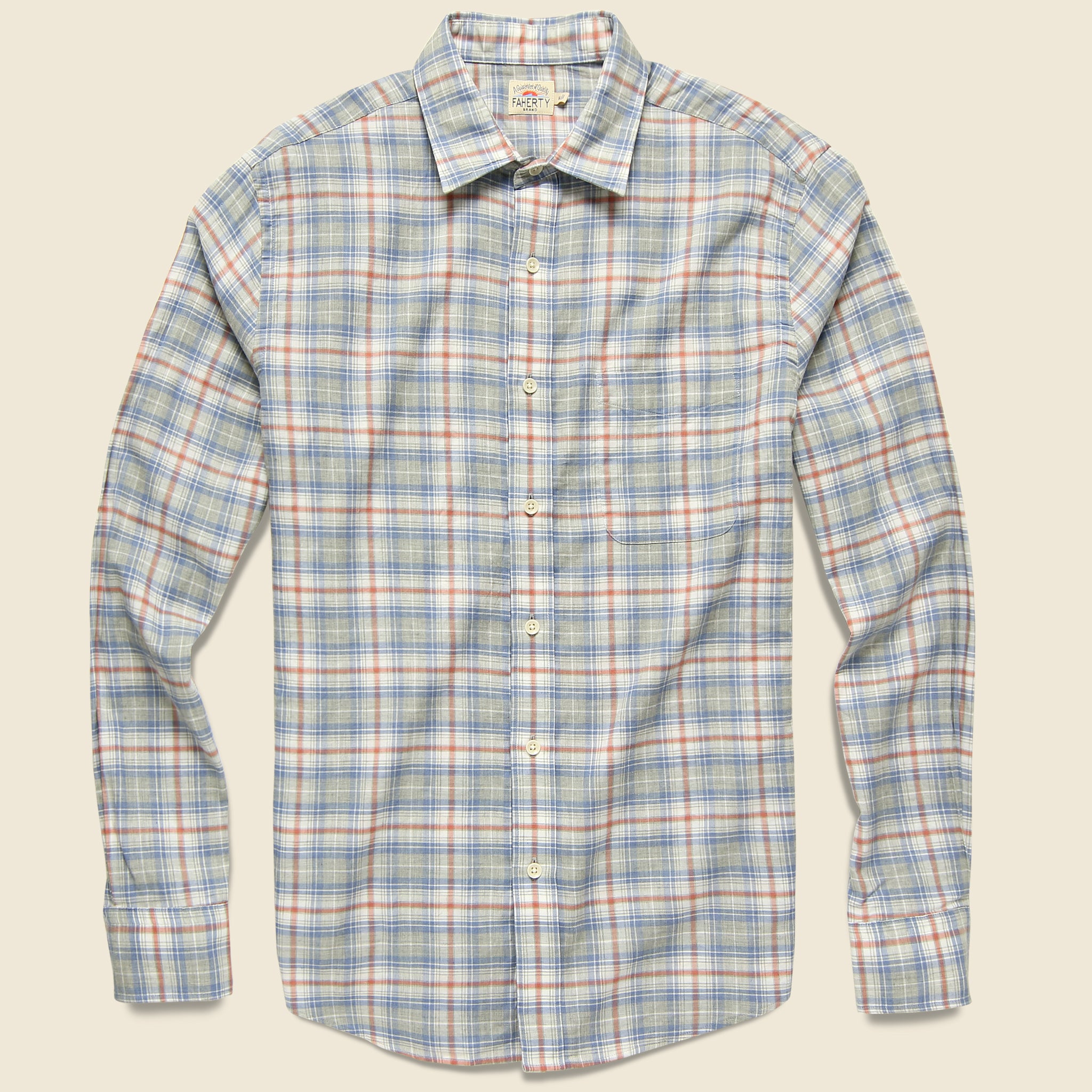 Everyday Shirt - Marin Coast Plaid - Faherty - STAG Provisions - Tops - L/S Woven - Plaid