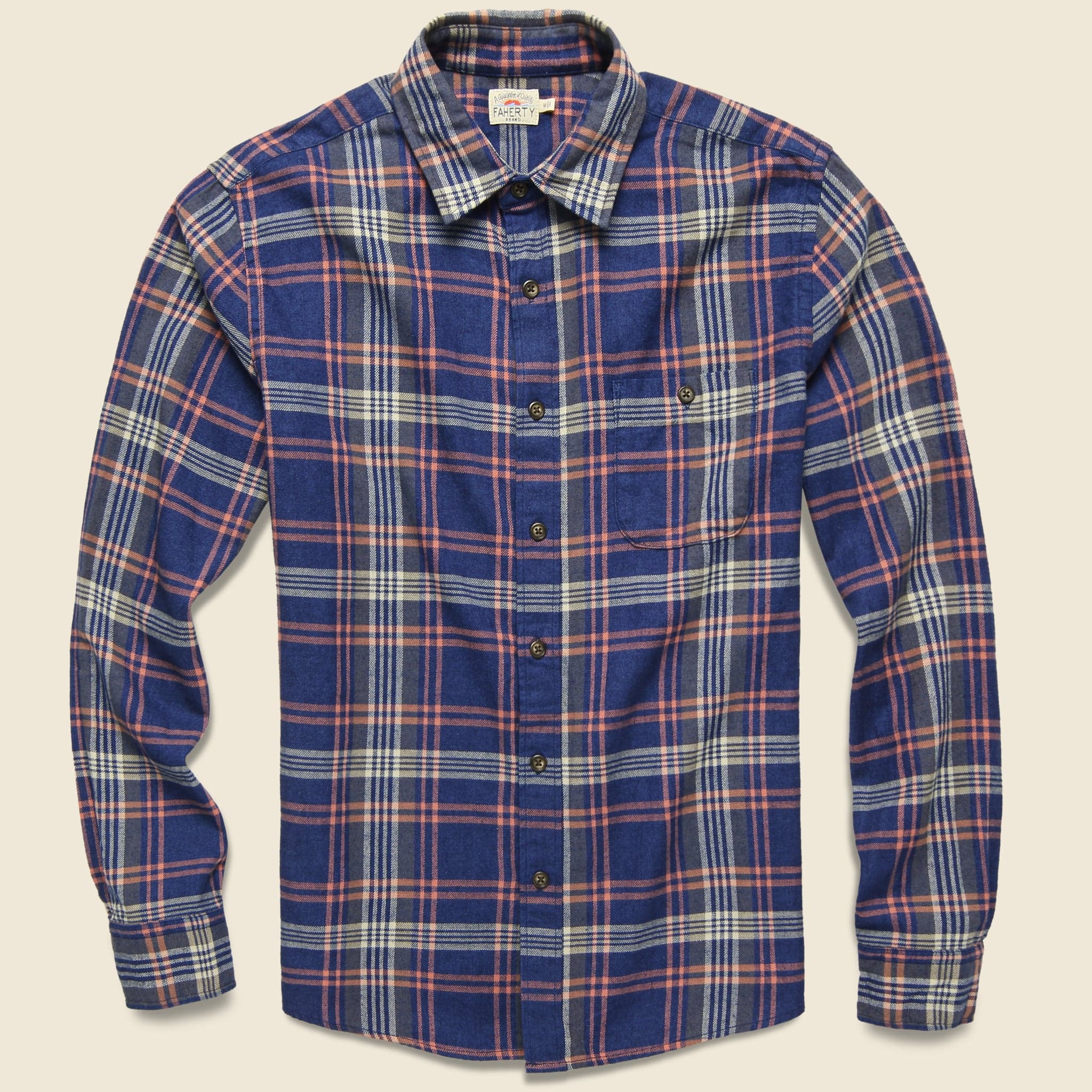 Stretch Seaview Flannel - Cardiff Plaid - Faherty - STAG Provisions - Tops - L/S Woven - Plaid
