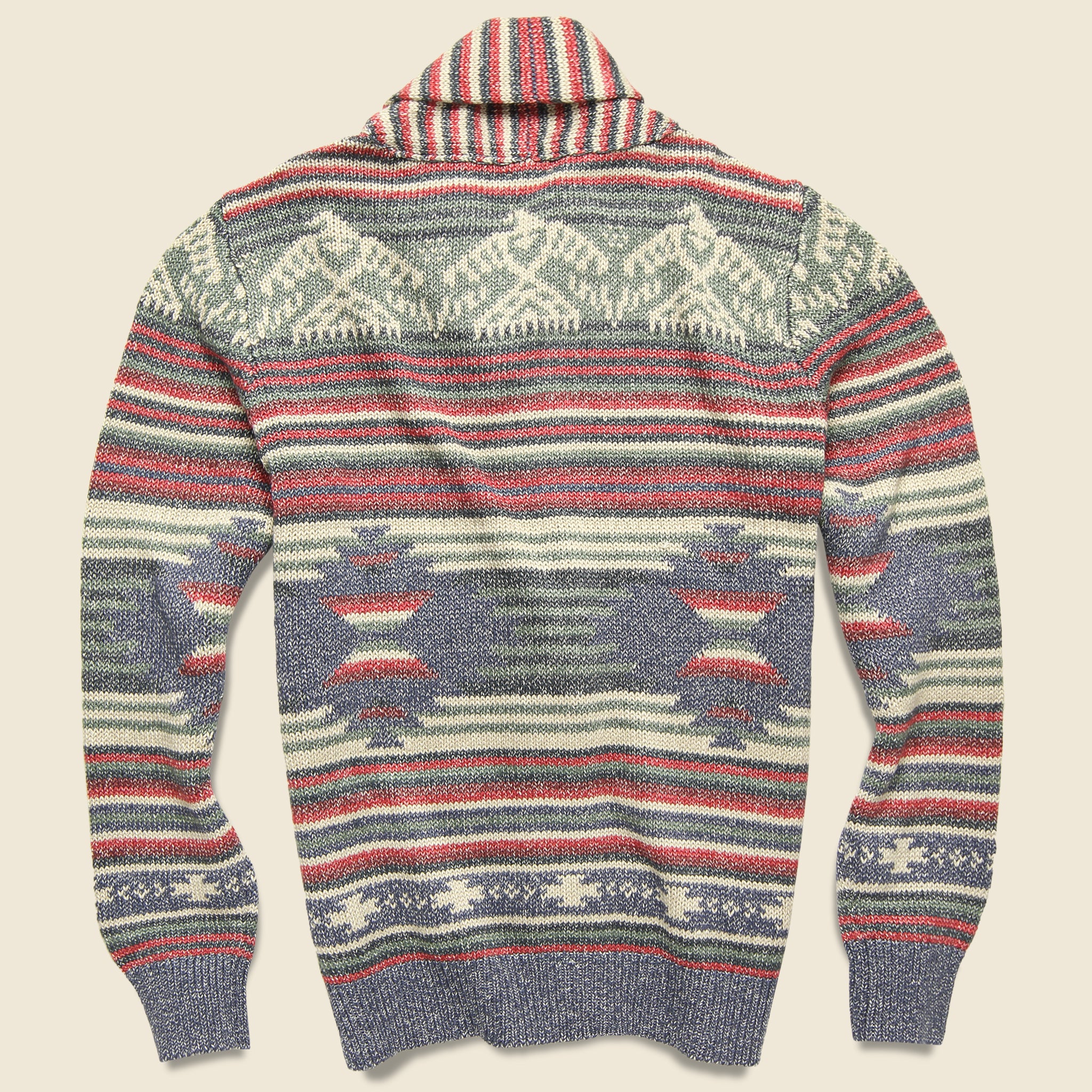 
                          Jacquard Cardigan - Moab Serape - Faherty - STAG Provisions - Tops - Sweater
                        