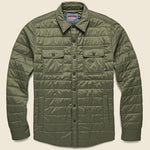 Atmosphere Shirt Jacket - Olive - Faherty - STAG Provisions - Outerwear - Shirt Jacket