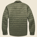 Atmosphere Shirt Jacket - Olive - Faherty - STAG Provisions - Outerwear - Shirt Jacket