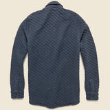 Quilted Belmar CPO Shirt Jacket - Dark Navy Heather - Faherty - STAG Provisions - Outerwear - Shirt Jacket