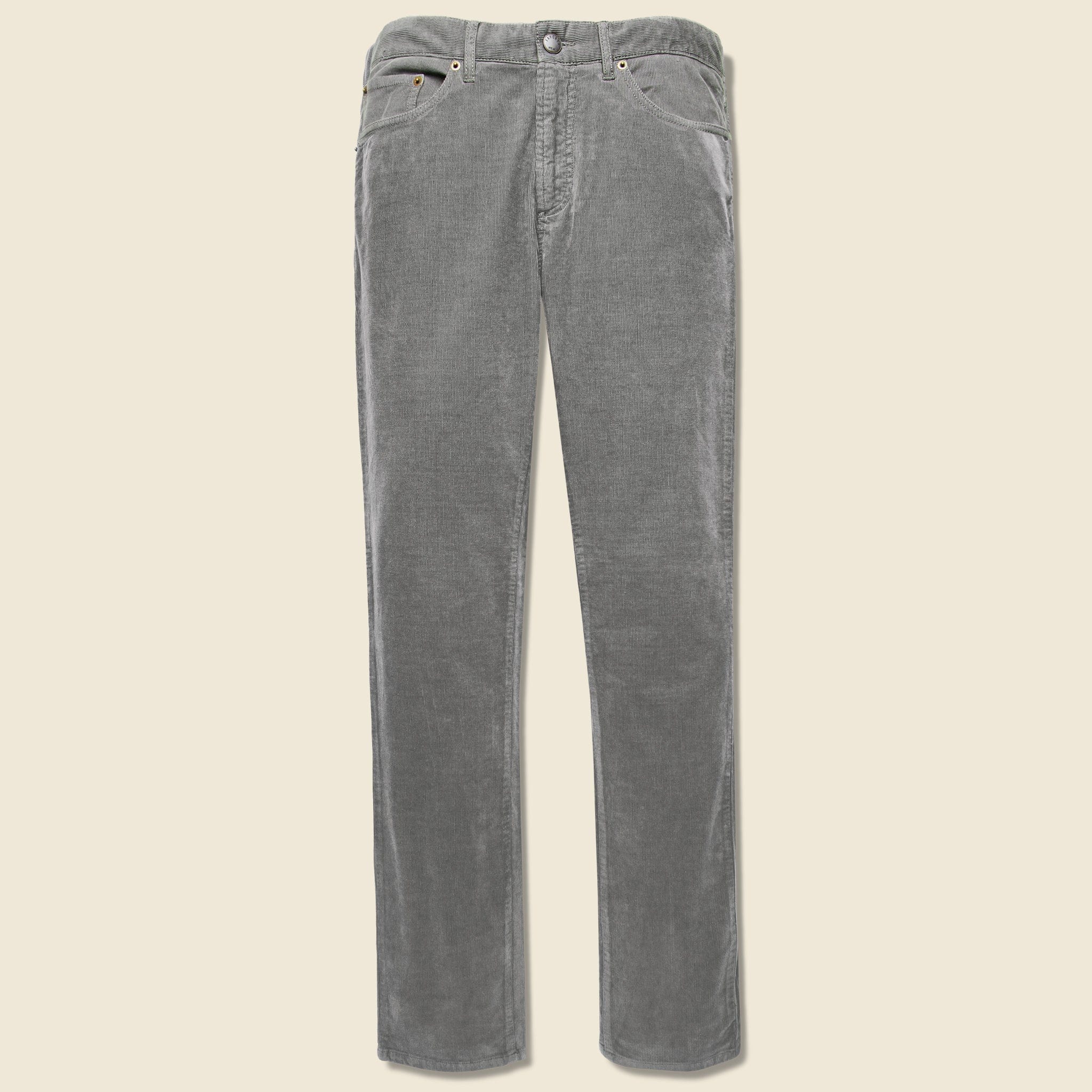 Stretch Corduroy Pant - Rugged Grey - Faherty - STAG Provisions - Pants - Corduroy