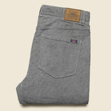 Stretch Corduroy Pant - Rugged Grey - Faherty - STAG Provisions - Pants - Corduroy