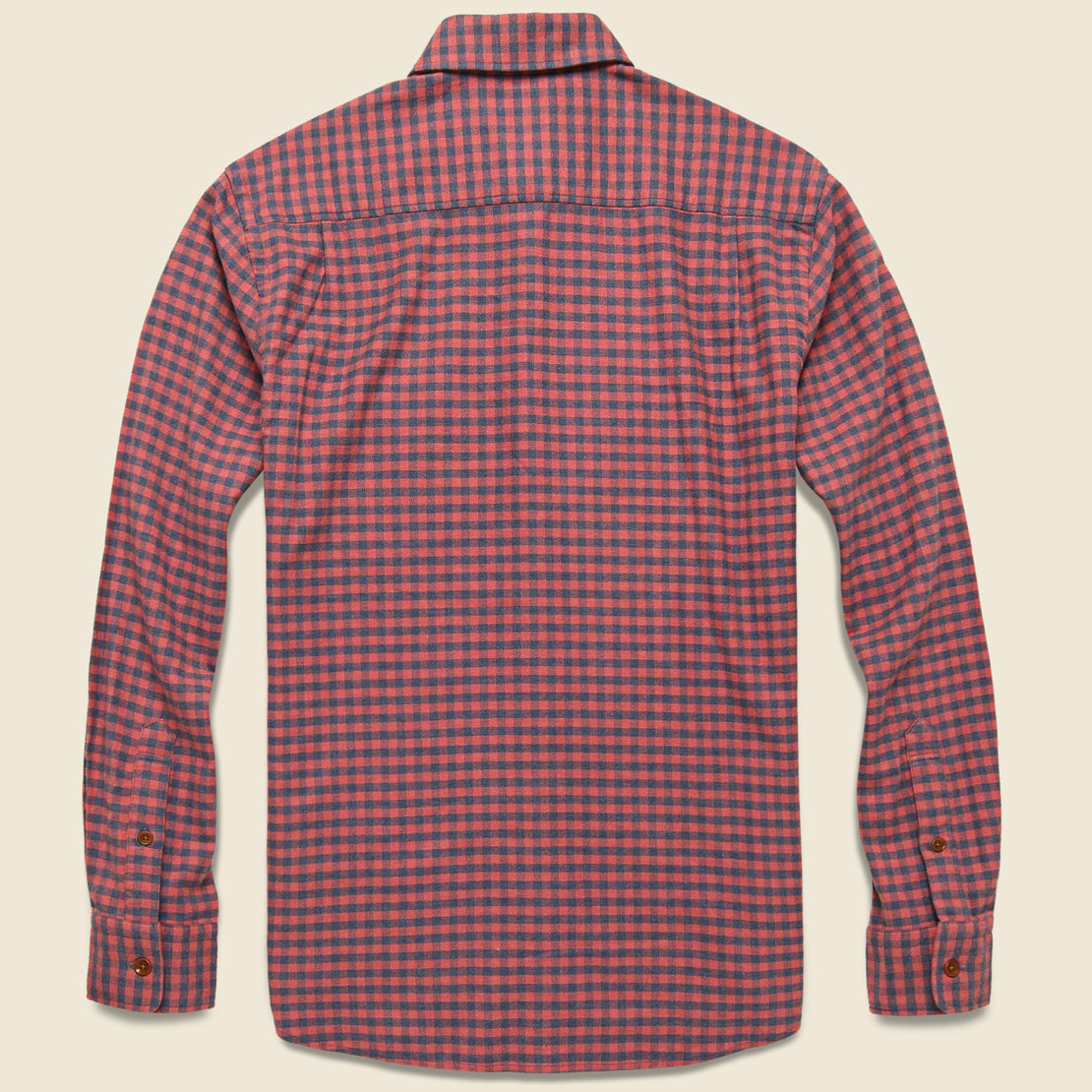 Stretch Seaview Flannel - Blue Rose Gingham - Faherty - STAG Provisions - Tops - L/S Woven - Plaid