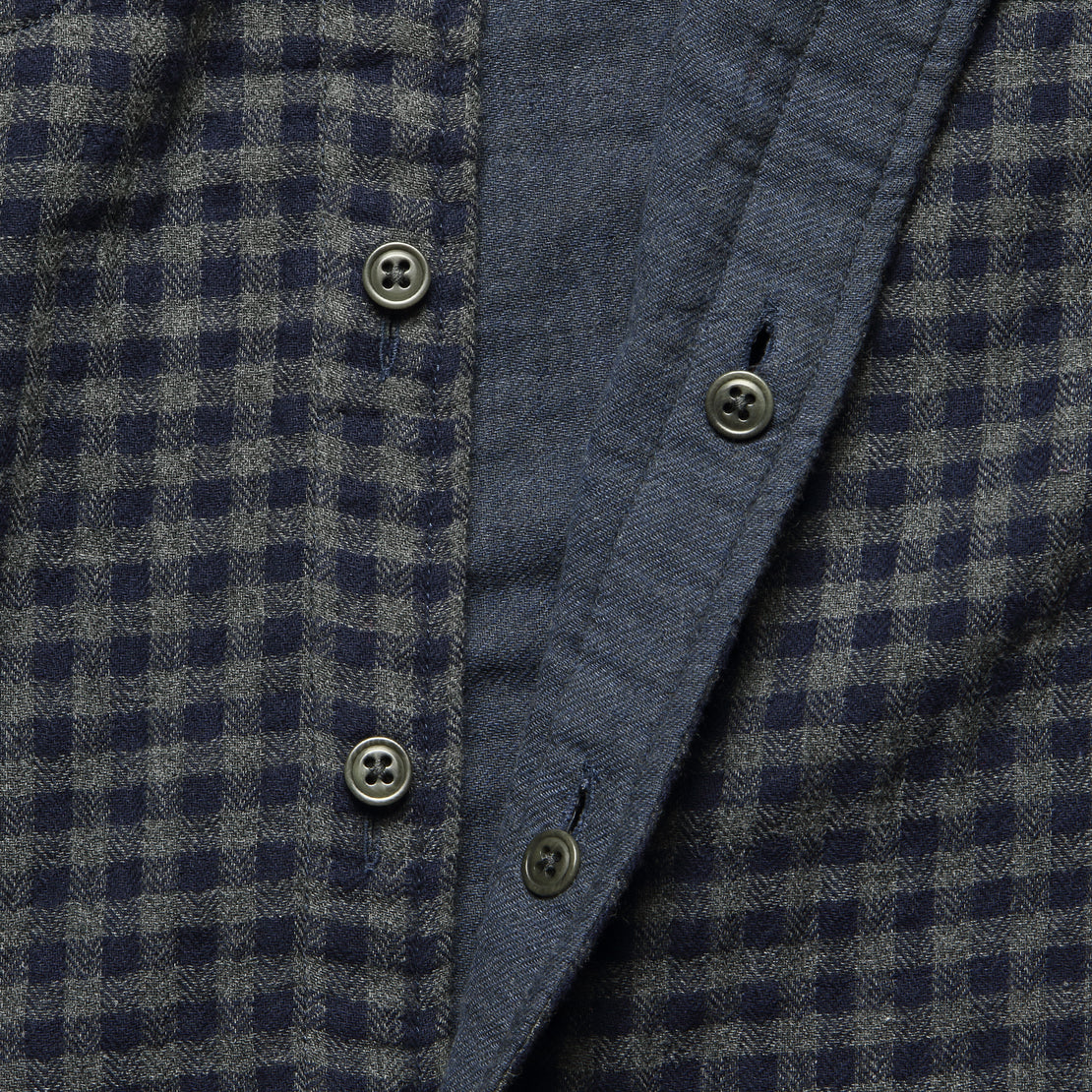 Belmar Workshirt - Charcoal Navy Check - Faherty - STAG Provisions - Tops - L/S Woven - Plaid