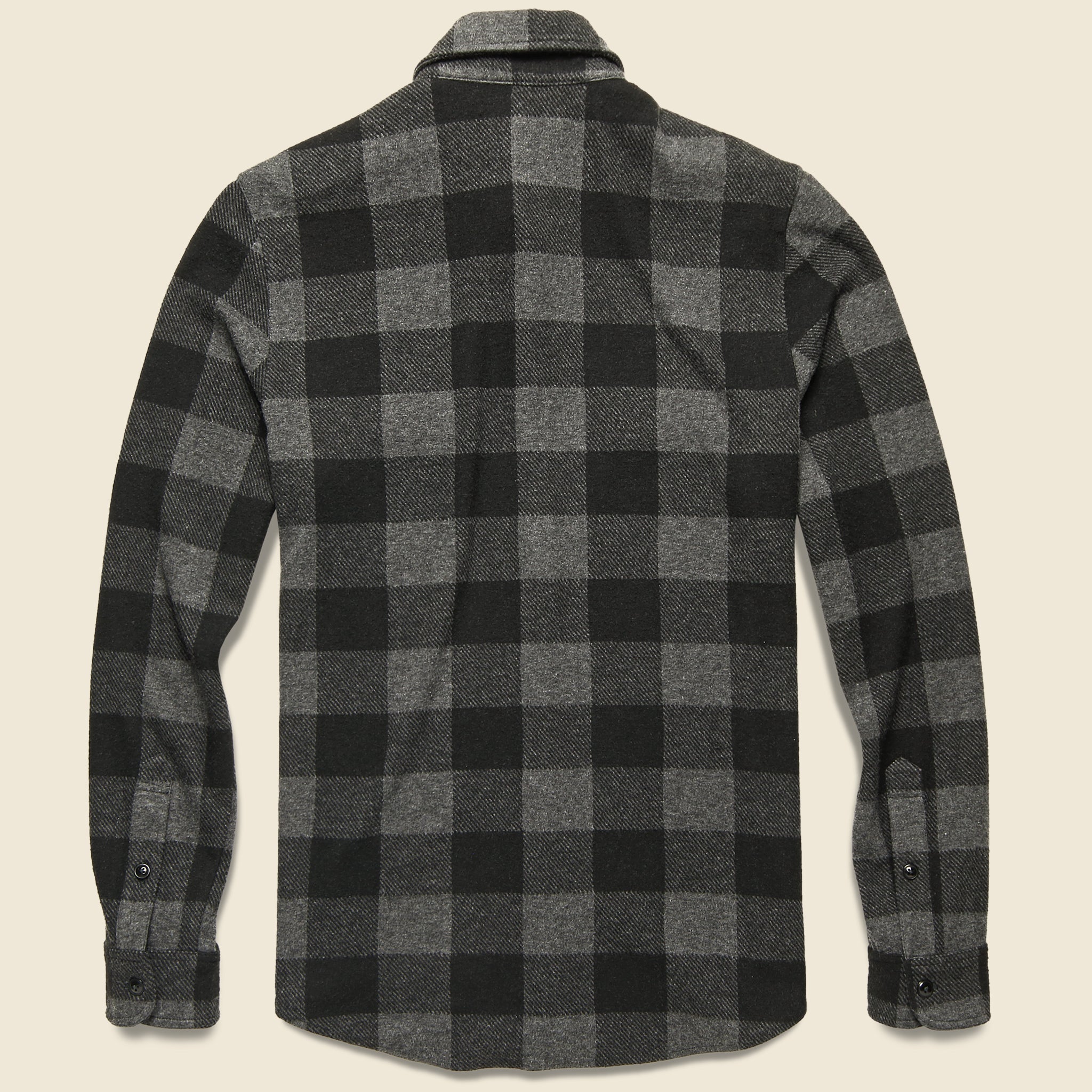 
                          Legend Sweater Shirt - Charcoal Black Buffalo - Faherty - STAG Provisions - Tops - Sweater
                        