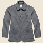 Chore Coat - Grey - Faherty - STAG Provisions - Outerwear - Shirt Jacket